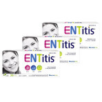 Set ENTitis, para niños mayores de 3 años y adultos, sabor menta, 3 x 30 pastillas