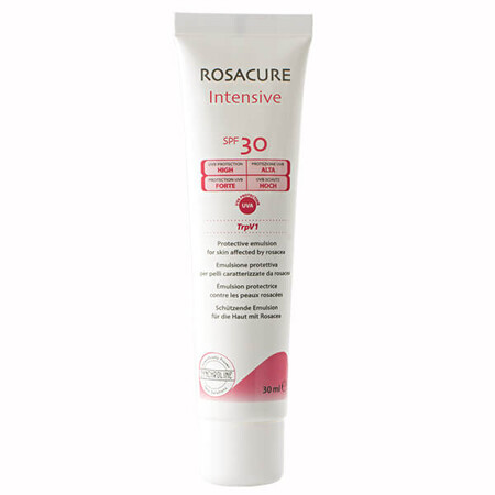 Synchroline Rosacure Intensive, emulsie protectoare, rozacee, SPF 30, 30 ml