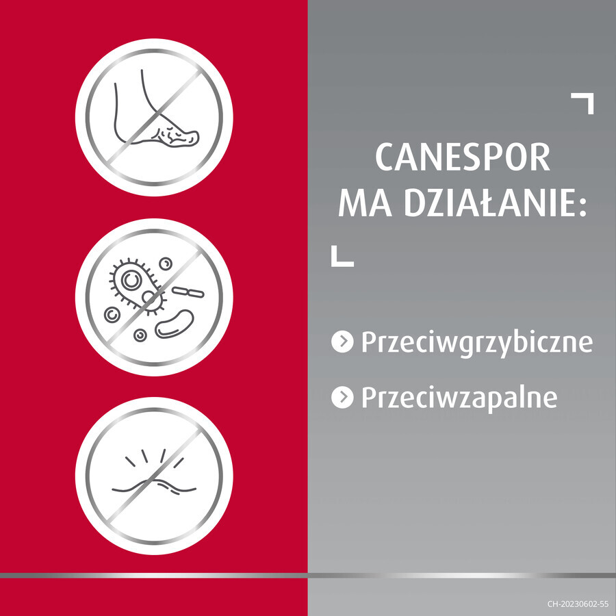 Canespor 10 mg/g, cremă, 15 g