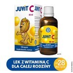 Juvit C 100 mg/ml, gouttes orales pour les enfants à partir de 28 jours, 40 ml