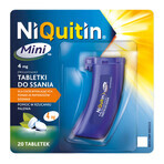 NiQuitin Mini 4 mg, 20 pastiluțe