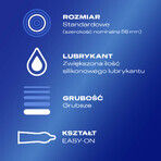 Durex Extra Safe, prezervative cu mai mult lubrifiant, întărite, 12 bucăți