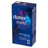 Durex Extra Safe, prezervative cu mai mult lubrifiant, întărite, 12 bucăți