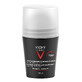 Vichy Homme, antiperspirant roll-on pentru bărbați, protecție 72 de ore, 50 ml