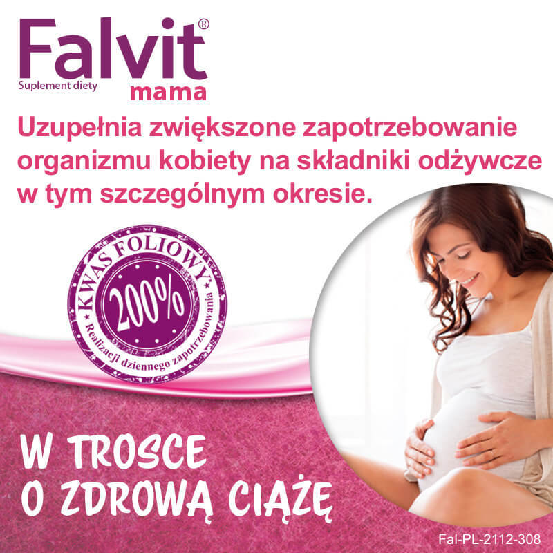 Falvit Mama, 30 comprimate