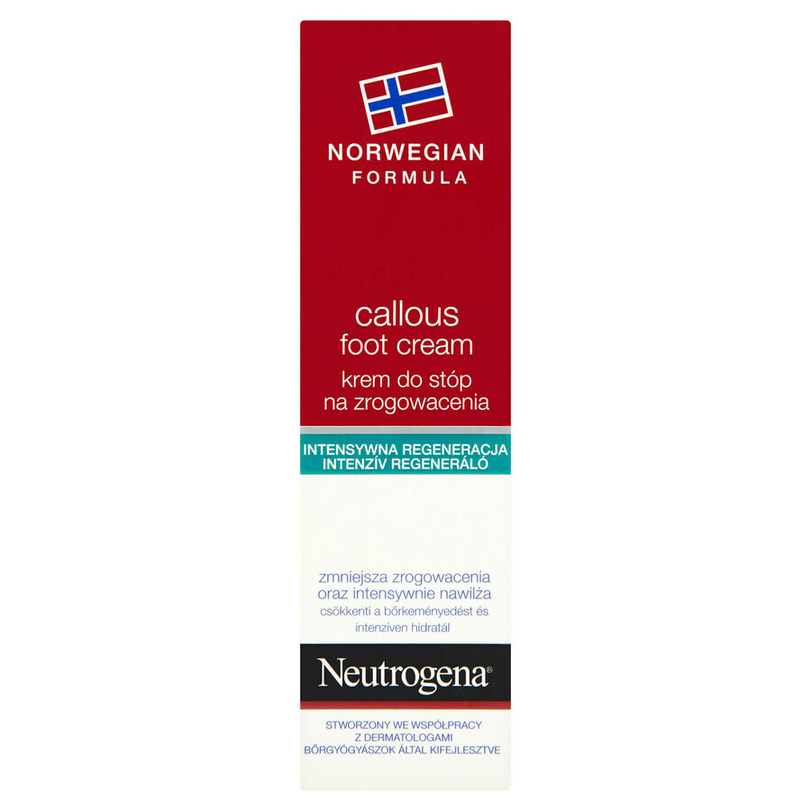 Neutrogena Norwegian Formula, crema piedi per calli, 50 ml