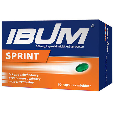 Ibum Sprint 200 mg, 60 soft capsules