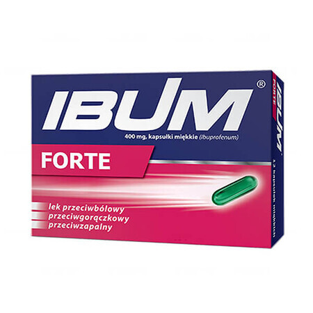 Ibum Forte 400 mg, 36 capsule moi