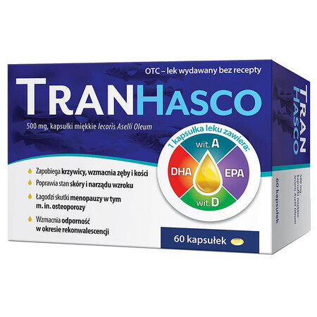 Hasco Tranium 500 mg, 60 capsules