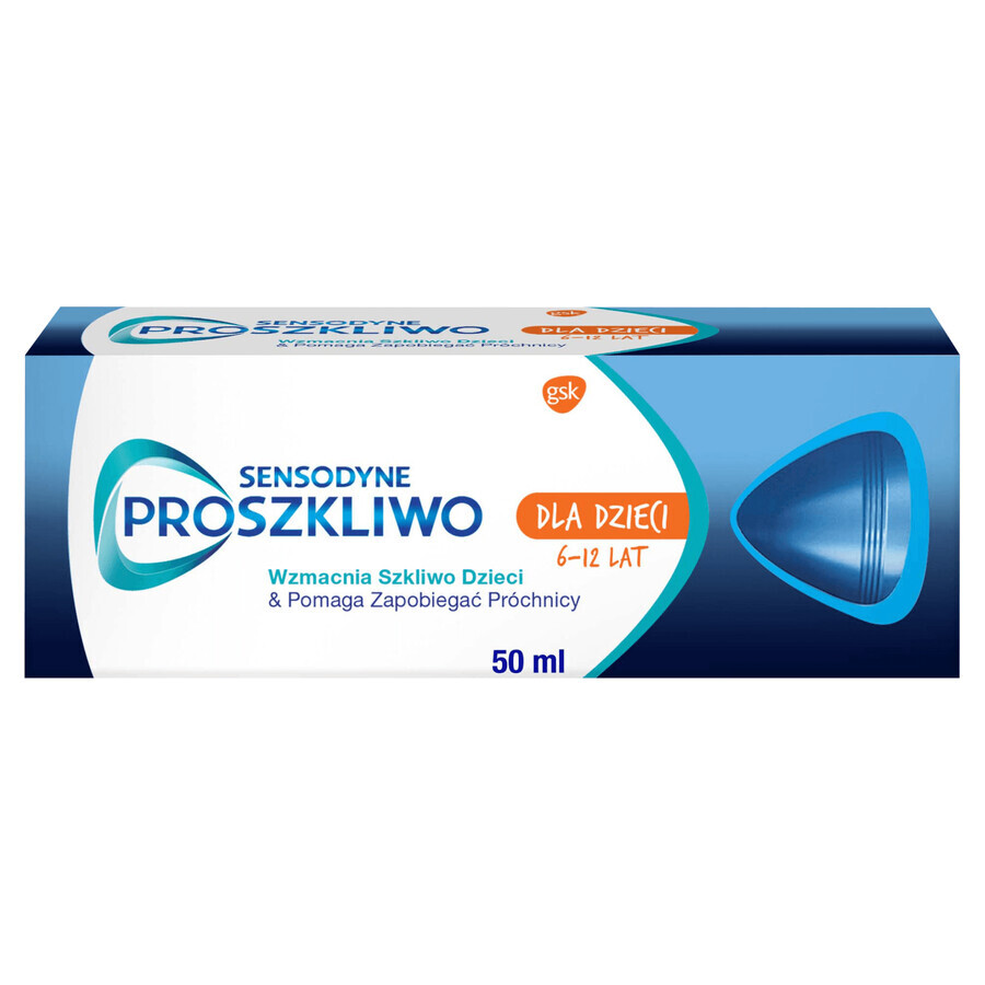 Sensodyne ProSzkliwo, pasta de dientes para niños de 6 a 12 años, 50 ml