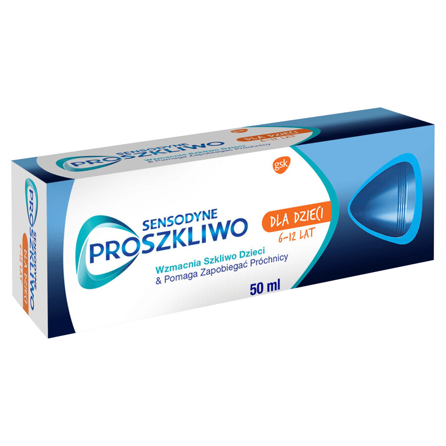 Sensodyne ProSzkliwo, pasta de dientes para niños de 6 a 12 años, 50 ml