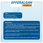 Efferalgan Vitamina C 330 mg + 200 mg, 20 compresse effervescenti