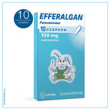 Efferalgan 150 mg, supozitoare rectale, 10 bucăți