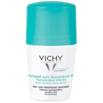 Vichy, roll-on antiperspirant, tratament antiperspirant împotriva transpirației excesive, 48 h, 50 ml