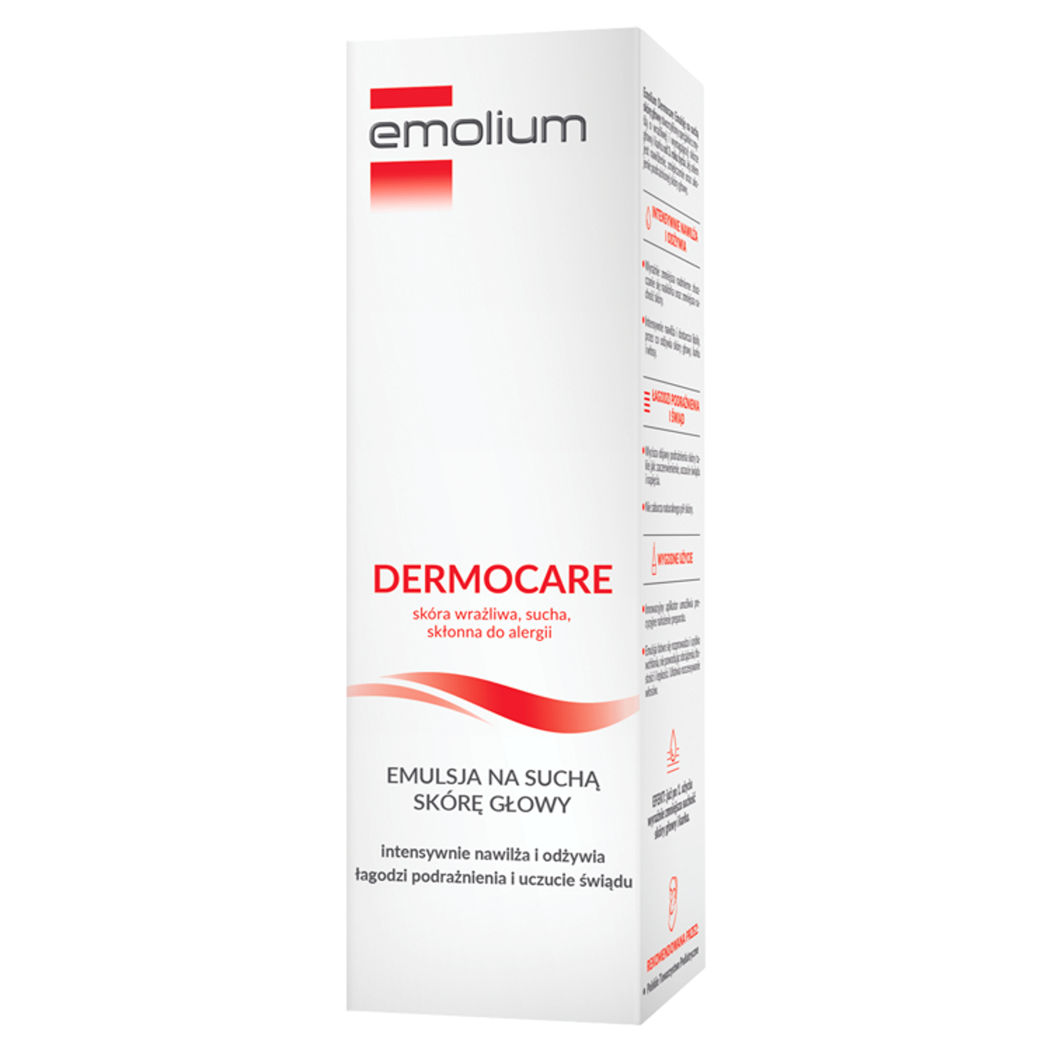 Emolium Dermocare, emulsie pentru scalp uscat, de la 3 ani, 100 ml