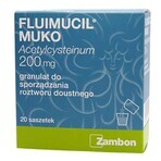 Fluimucil Muko 200 mg, 20 plicuri