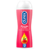 Durex, gel intim stimulativ și de masaj 2în1, guarana, 200 ml