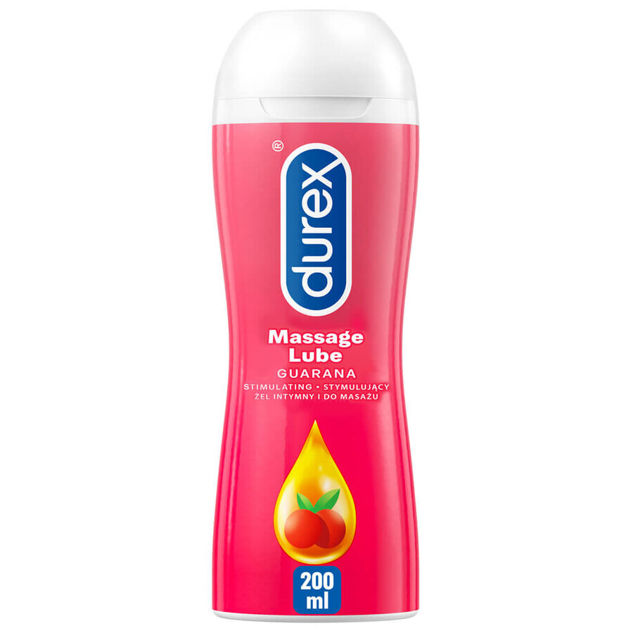 Durex, stimulierendes Intim- und Massagegel 2in1, Guarana, 200 ml