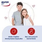 Ibufen Junior 200 mg, for children from the age of 6, 10 soft capsules