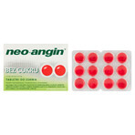 Neo-Angin sin azúcar 1,2 mg + 0,6 mg + 5,72 mg, 24 pastillas