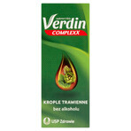 Verdin Complexx, spijsverteringsdruppels, alcoholvrij, 40 ml