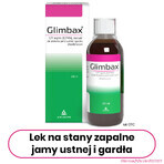 Glimbax 0,74 mg/ml, soluție de clătire pentru gură și gât, 200 ml