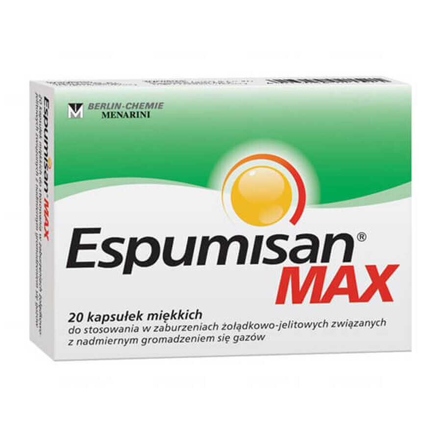 Espumisan Max, 20 capsule moi