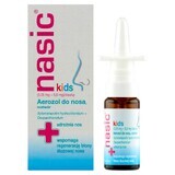 Nasic Kids (0,05 mg + 5 mg)/doză, spray nazal pentru copii cu vârsta cuprinsă între 2 și 6 ani, 10 ml