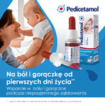 Pedicetamol 100 mg/ml, solución oral para niños y lactantes desde el nacimiento, 30 ml