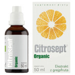 Citrosept Organic, grapefruit extract, drops, 50 ml