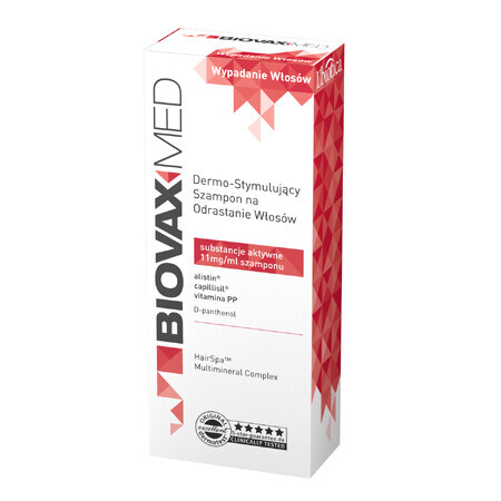 Biovax Med, șampon dermo-stimulator pentru regenerarea părului, 200 ml