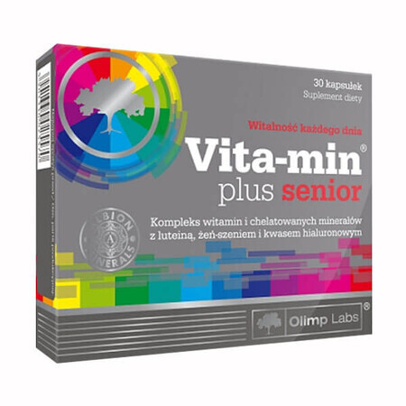 Olimp Vita-Min Plus Senior, 30 cápsulas