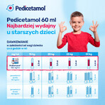 Pedicetamol 100 mg/ml, soluție orală pentru copii și sugari de la naștere, 60 ml