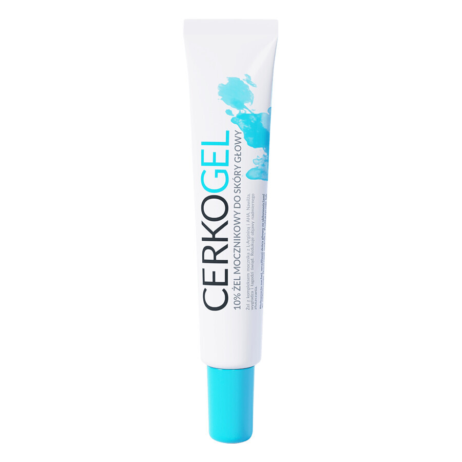 Cerkogel, gel de uree 10% pentru scalp, 50 g