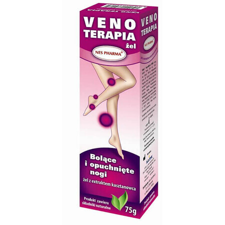 Veno Therapy for painful and swollen legs, gel, 75 g