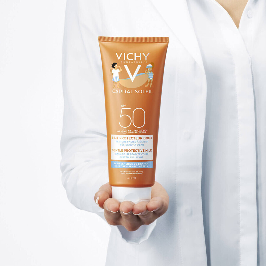 Vichy Ideal Soleil, Schutzmilch für Kinder, SPF 50+, 300 ml