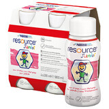 Resource Junior, pregătire nutrițională peste 1 an, aromă de căpșuni, 4 x 200 ml