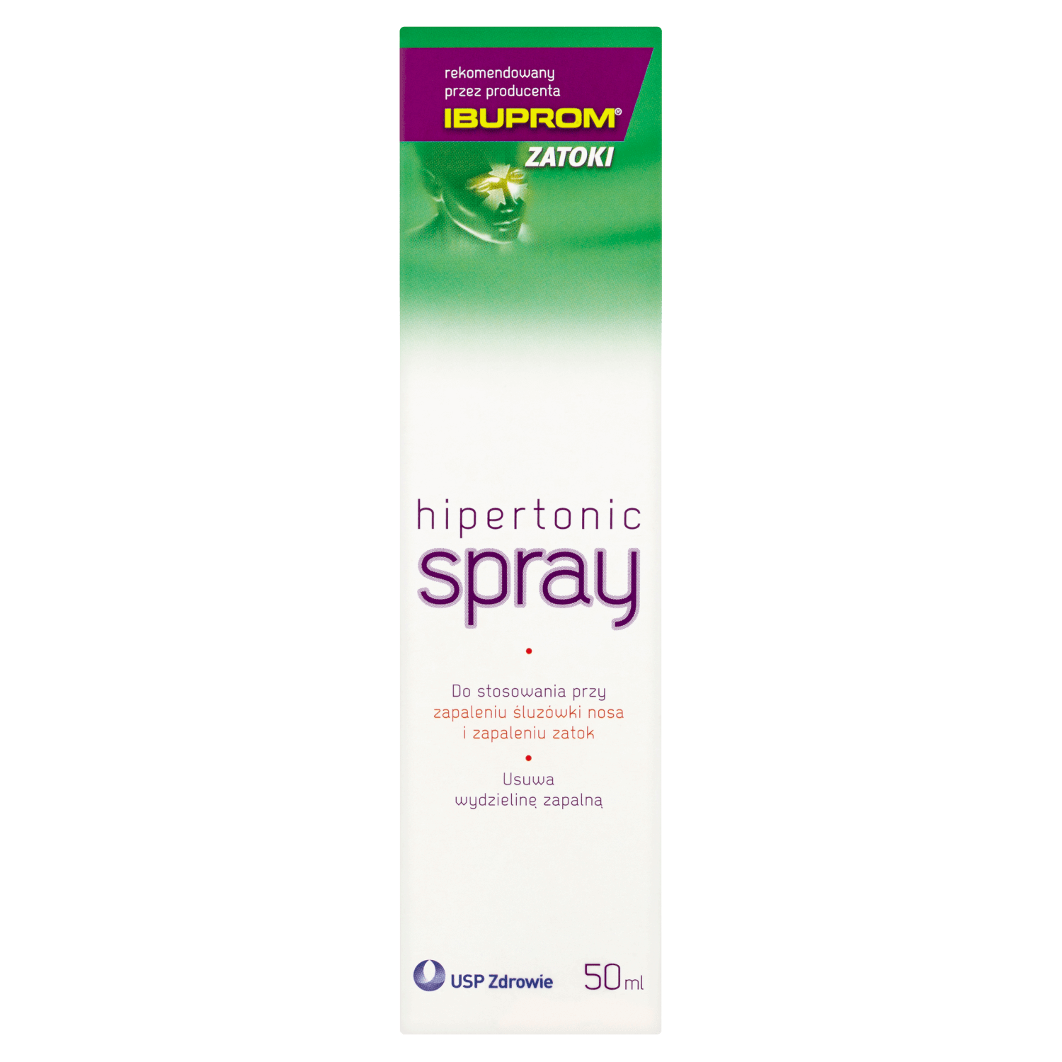 Ibuprom Sinus Hipertonic, spray nazal, 50 ml