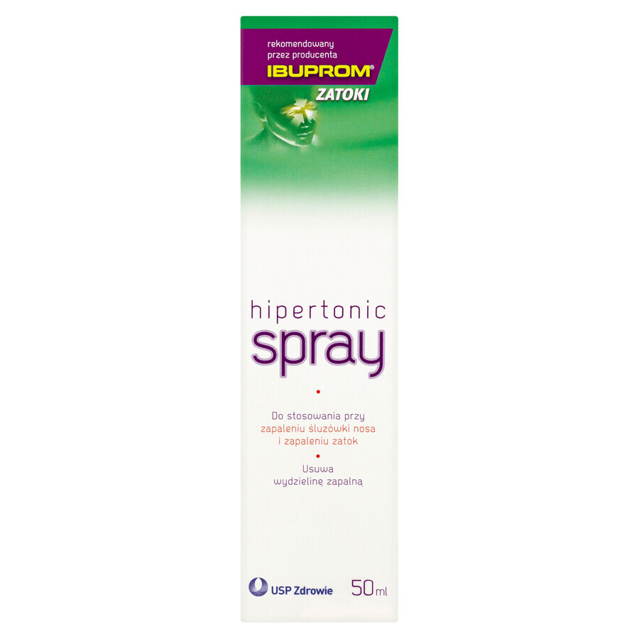 Ibuprom Sinus Hipertonic, spray nazal, 50 ml