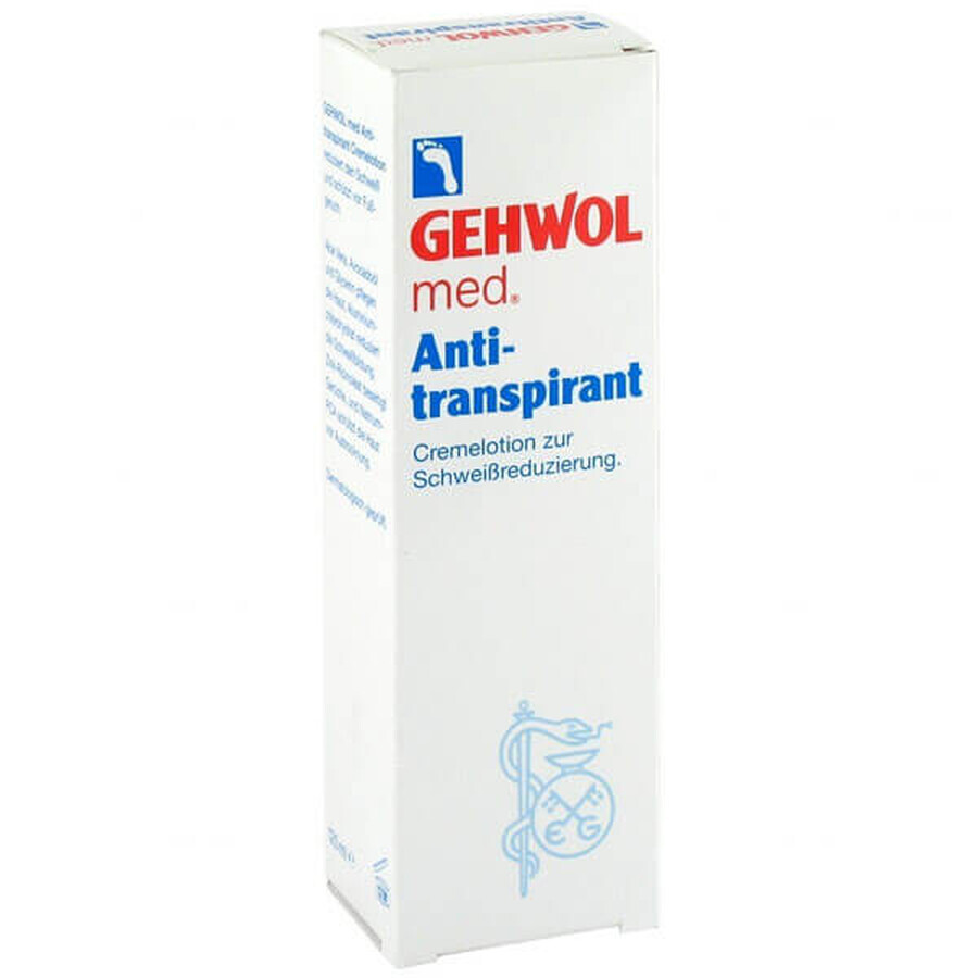 Gehwol med Anti-transpirant, loțiune antiperspirantă pentru picioare, 125 ml