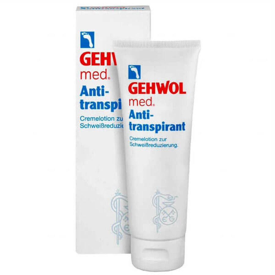 Gehwol med Anti-transpirant, loțiune antiperspirantă pentru picioare, 125 ml