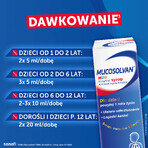 Mucosolvan Mini 15 mg/5 ml, sirop pentru copii peste 1 an, aromă de fructe de pădure, 100 ml