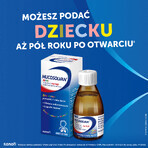 Mucosolvan Mini 15 mg/5 ml, sirop pentru copii peste 1 an, aromă de fructe de pădure, 100 ml