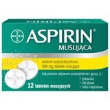 Aspirine bruistablet 500 mg, 12 bruistabletten