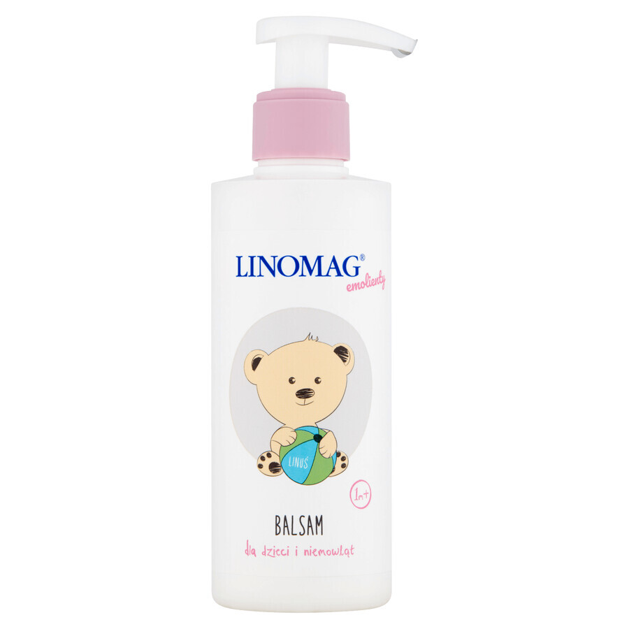 Linomag Emolients, loțiune pentru bebeluși și copii de la 1 lună, 200 ml