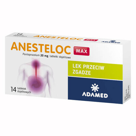 Anesteloc Max 20 mg, 14 comprimate enterale