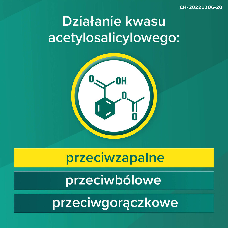 Aspirine C 400 mg + 240 mg, 10 comprimés effervescents