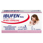 Ibufen Baby 60 mg, suppositories from 3 months, 5 units