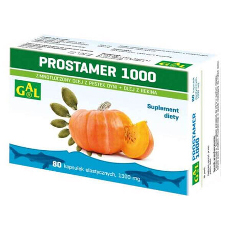 GAL Prostamer 1000, 80 flexible capsules