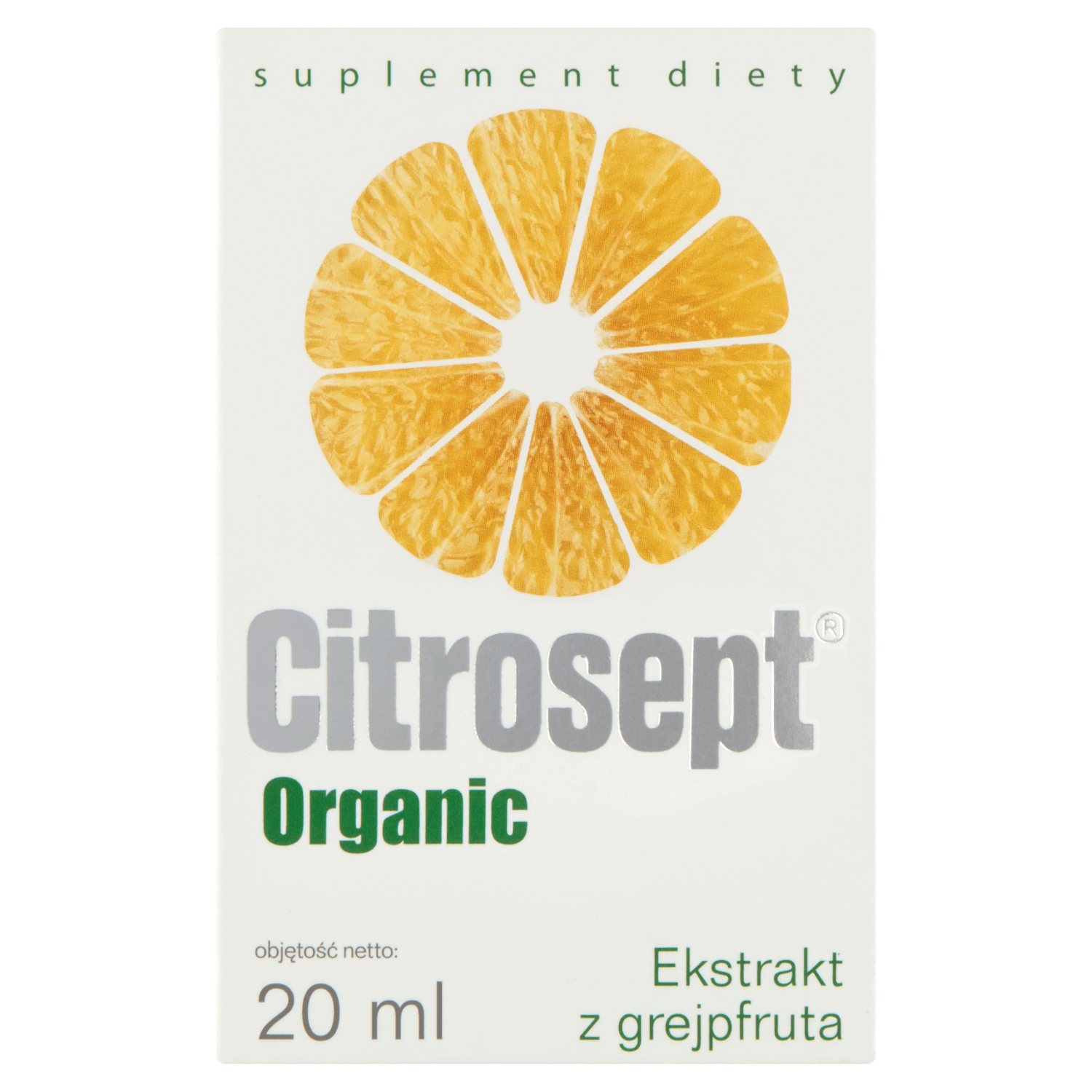 Citrosept Organic, picături, 20 ml